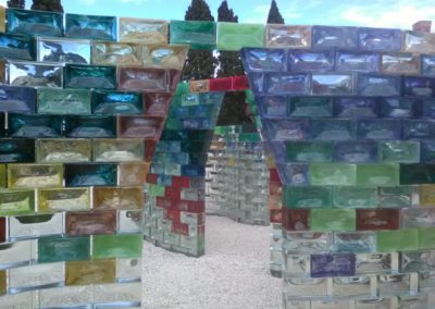 Glass Brick Wall